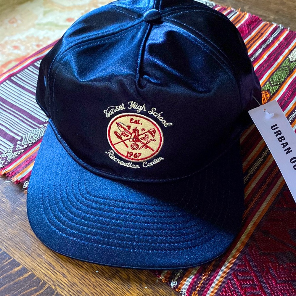 Black BaseBall Cap - Sunset High School - Urban Outfitters